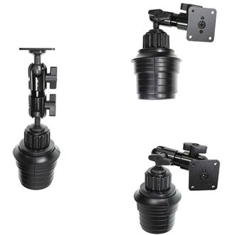 Brodit bază de montare cu brațe pentru suport de pahare, găuri AMPS, lungime 234 mm