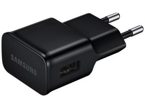 Samsung hálózati gyorstöltő EP-TA200EBE, 15W, kábel nélkül, eco pack, fekete