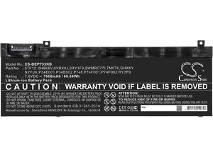 Akku für Dell Precision 7330, Precision 7540, Precision 7530, 7900 mAh, Li-Ion