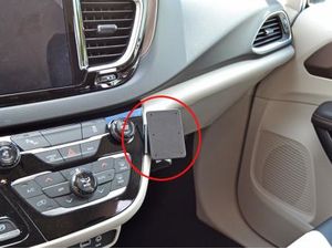 Brodit ProClip montážní konzole pro Chrysler Voyager 20-24/Pacifica 16-24, na střed vpravo dolů
