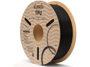 ELEGOO TPU -1.75mm-1KG-Cardboard Spool-Black