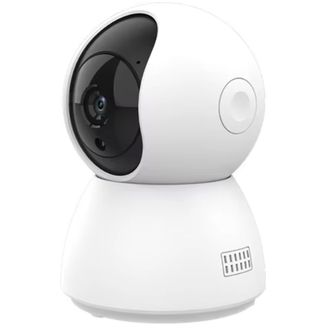 Cameră IP cu rezoluție 1920x1080p, suport pentru card Micro SD, alb