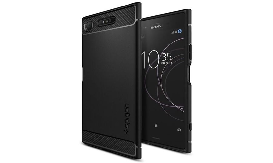 Spigen Защитен капак Rugged Armor за Sony Xperia XZ1 black