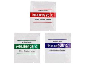 Soluție de calibrare pH 4,00 + pH 6,86 + pH 9,18 (3 buc.)