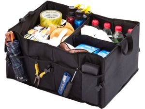 Mobilly Kofferraum-Organizer, Faltbox, schwarz