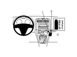 Brodit Монтажна скоба ProClip за Toyota Corolla 08-11, централна дясна