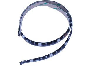 OPTY bandă cu LED-uri roșii pentru iluminarea din spate a computerului, 60cm, magnetic