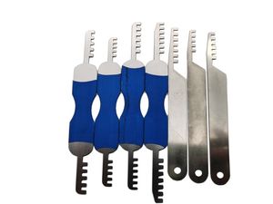 LockPick 7в1 комплект гребен за отваряне на катинари