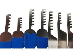 LockPick 7в1 комплект гребен за отваряне на катинари