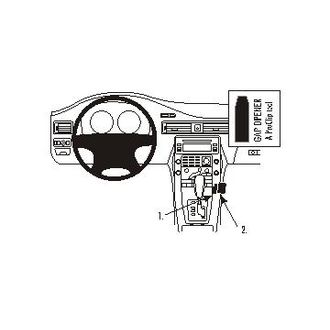 Brodit ProClip montážní konzole pro Volvo S80 07-11/V70 II 07-11/XC70 07-11, střed. tunel