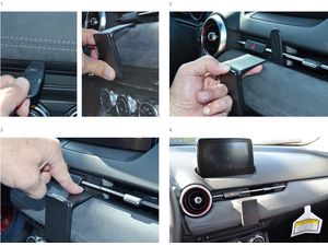 Brodit Suport de montare ProClip pentru Mazda CX-3 19-23 (doar pentru tabloul de bord cu umplutură), pentru centru