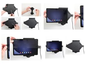 Държач Brodit за Samsung Galaxy Tab A9+, с щит, със зареждане от CL/USB-C