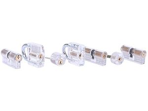 LockPick készlet 7x átlátszó edzőzár
