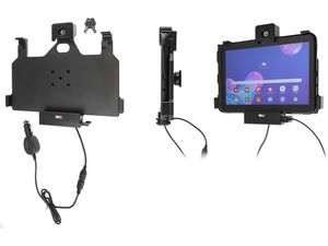 Brodit držák do auta na Samsung Galaxy Tab Active Pro T540/T545/T547/T547U, se zámkem, cig. n., USB