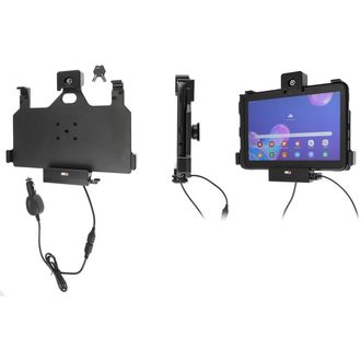 Brodit suport auto pentru Samsung Galaxy Tab Active Pro T540/T545/T547/T547U, cu încuietoare, trabuc, USB