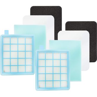 Filtre de aspirator pentru Philips PowerPro Active FC 86 FC95, PowerPro Compact FC84 FC93, FC8058/01, 2