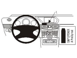 Brodit ProClip montážní konzole pro Mercedes Benz E-Class (200-430) Sedan 14-16, na střed