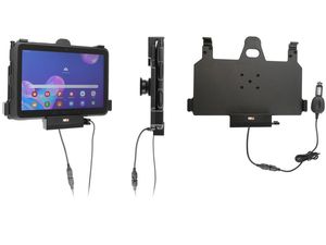 Brodit Halterung für Samsung Galaxy Tab Active Pro T540/T545/T547/T547U, mit Aufladung über Zigarettenanzünder und