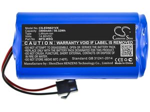Akkumulátor Deebot 600, Deebot 601, 3400 mAh