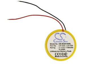 Akkumulátor Bose Soundsport Pulse, Bose Soundsport Wireless, (egyenértékű Bose CP1654), 60 mAh