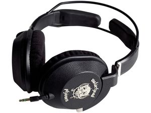 Motörhead náhlavní sluchátka - Iron Fist (černá)