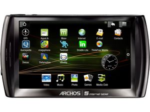 ARCHOS 5, tablet Android, 5" display, 32GB