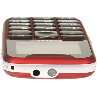 EVOLVEO EasyPhone мобилен телефон за възрастни хора червен