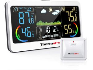 ThermoPro stație meteo digitală în aer liber cu ecran color TP-68C