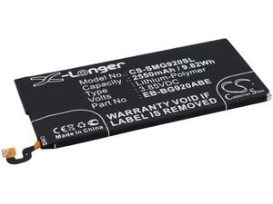 Baterie pentru Samsung Galaxy S6, Samsung Galaxy S6 Duos (eq. Samsung EB-BG920ABE), 2550 mAh
