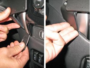 Brodit ProClip Halterung für Fiat Fullback 16-21/Mitsubishi L200 16-19, Mitte links