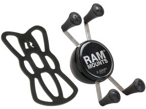 RAM Mounts X-Grip univerzális mobiltelefon-tartó 5"-ig, előkészítéssel SB tűhöz, RAM