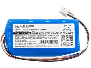 Baterie pentru Televes H30FLEX, 2600 mAh, Li-Ion