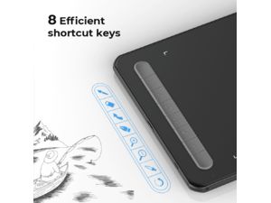 XPPen Deco M, fekete