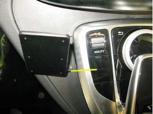 Brodit Монтажна скоба ProClip за Mercedes Benz V-Class 16-24, централно ляво