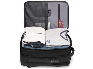 Vákuumkompressziós utazási hátizsák 20-39L - bővíthető, lopásgátló, laptop zseb