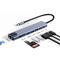 USB-C HUB 8in1 (PD 100W, HDMI, RJ45, 2x USB-A, 1x USB-C, Kartenleser)