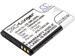 Akku für Garmin 010-01055-15, Glo und andere, 1200 mAh, Li-Ion