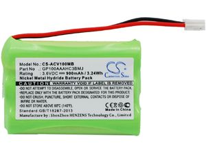 Baterie pentru Audioline Baby Care V100 (eq.GP100AAAHC3BMJ), 900mAh