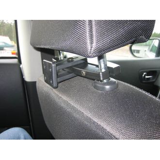 Brodit montážní konzole na opěrku hlavy pro držák Brodit, rozteč 123-183 mm