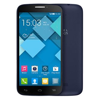 ALCATEL ONETOUCH 7041D POP C7, fekete színű