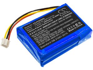 Akkumulátor Philips Fidelio B5/12, Fidelio HTL9100, Fidelio HTL9300 és másokhoz, 2500 mAh, Li-Pol