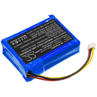 Akkumulátor Philips Fidelio B5/12, Fidelio HTL9100, Fidelio HTL9300 és másokhoz, 2500 mAh, Li-Pol