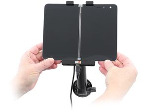 Brodit držák do auta na Microsoft Surface Duo 2/Surface Duo, s nabíjením z CL/USB