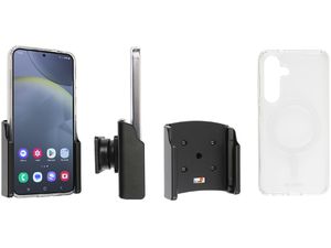 Suport auto Brodit pentru Samsung Galaxy S24+, capac în pachet, fără încărcare