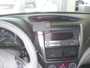 Brodit ProClip за Subaru Impreza/Forester 08-12/Outback Sport 08-11/WRX 08-14, за център