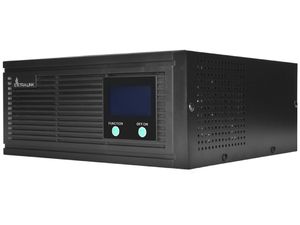 Extralink Lightning 1500VA/1200W, csere Volt Sinus Pro, inverter, tiszta szinusz hullám, 24VDC