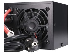 Extralink Lightning 1500VA/1200W, csere Volt Sinus Pro, inverter, tiszta szinusz hullám, 24VDC