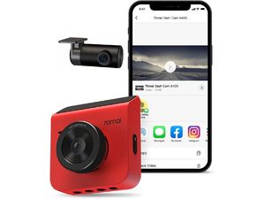 Set 70mai Dash Cam A400+Rear Cam RC09, roșu