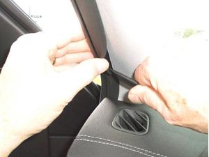 Brodit Suport de montare ProClip pentru Cadillac CTS 08-09, stânga pe stâlp