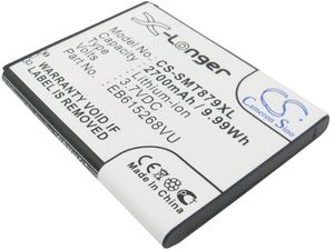Akkumulátor Samsung Galaxy Note, Galaxy Note LTE, T-MOBILE Galaxy Note és más készülékekhez, 2700 mAh, Li-Ion